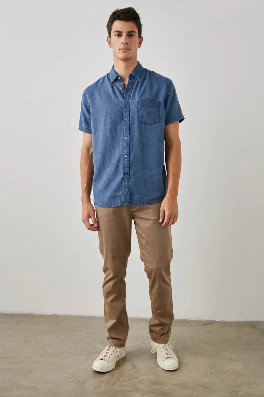 Rails Paros Linen Viscose Blend SS Shirt