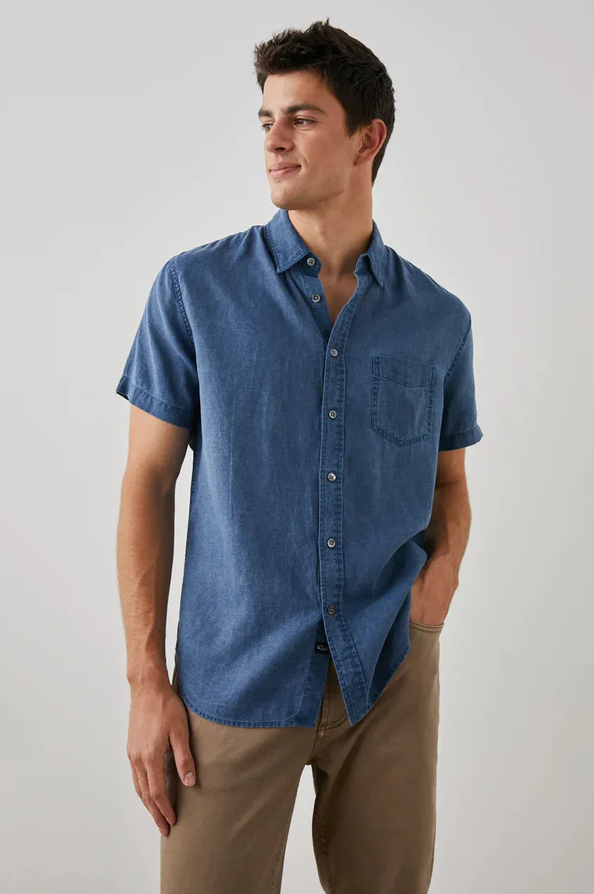 Rails Paros Linen Viscose Blend SS Shirt