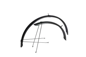 Reid Mudguard Set (Non Disc) Black