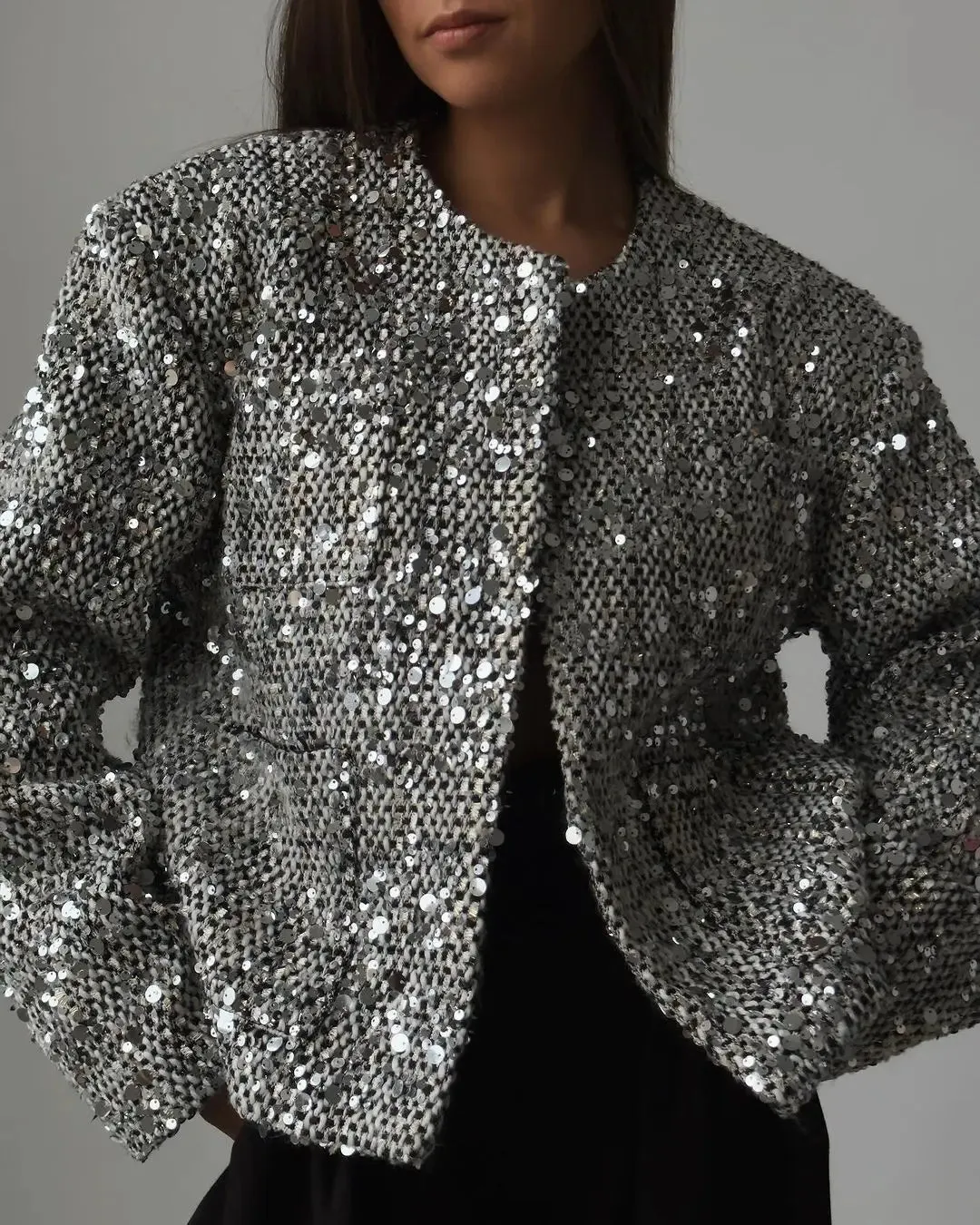 Royal Crush Sequin Woven Jacket