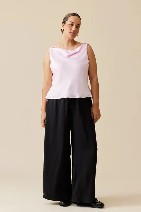 Ruby - Andie Satin Pant, Black