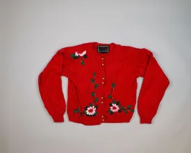 Simple Christmas Floral-Small Christmas Sweater