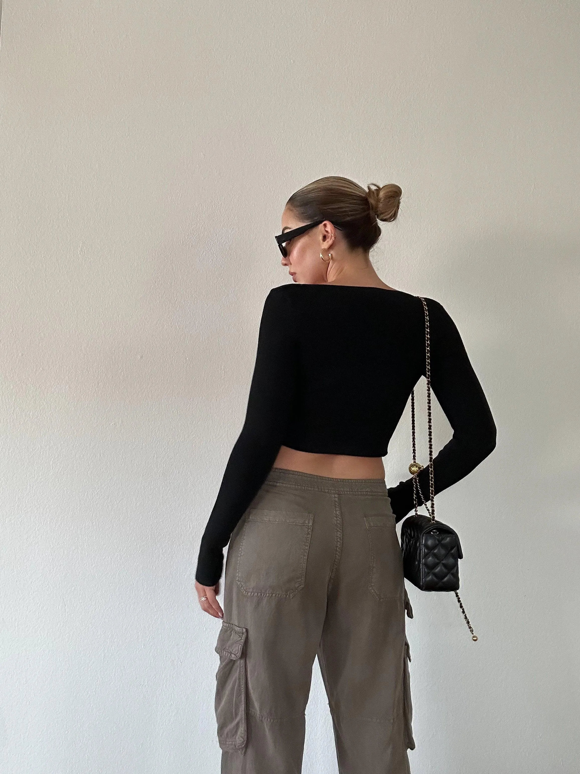 Simple Life Crop Sweater - FINAL SALE