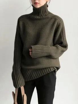 Simple Turtleneck Sweater