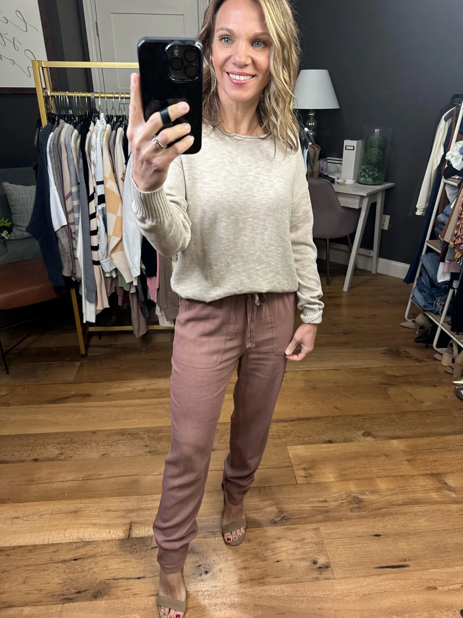 Simple Ways Lightweight Sweater - Light Beige