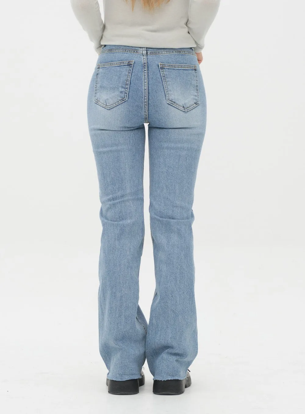 Straight Leg Jeans C2001