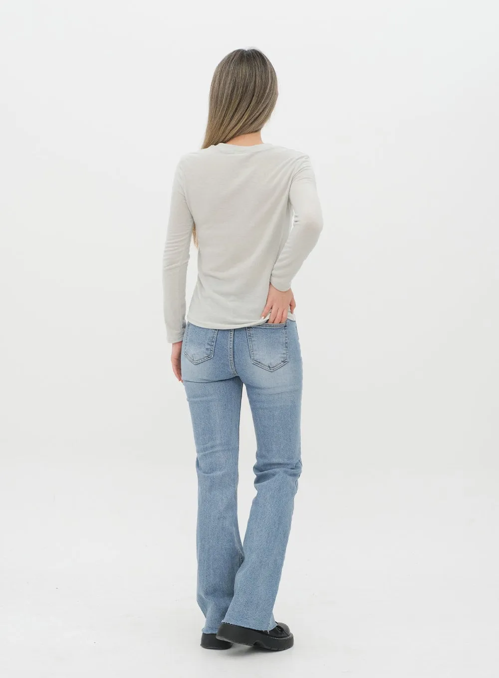 Straight Leg Jeans C2001