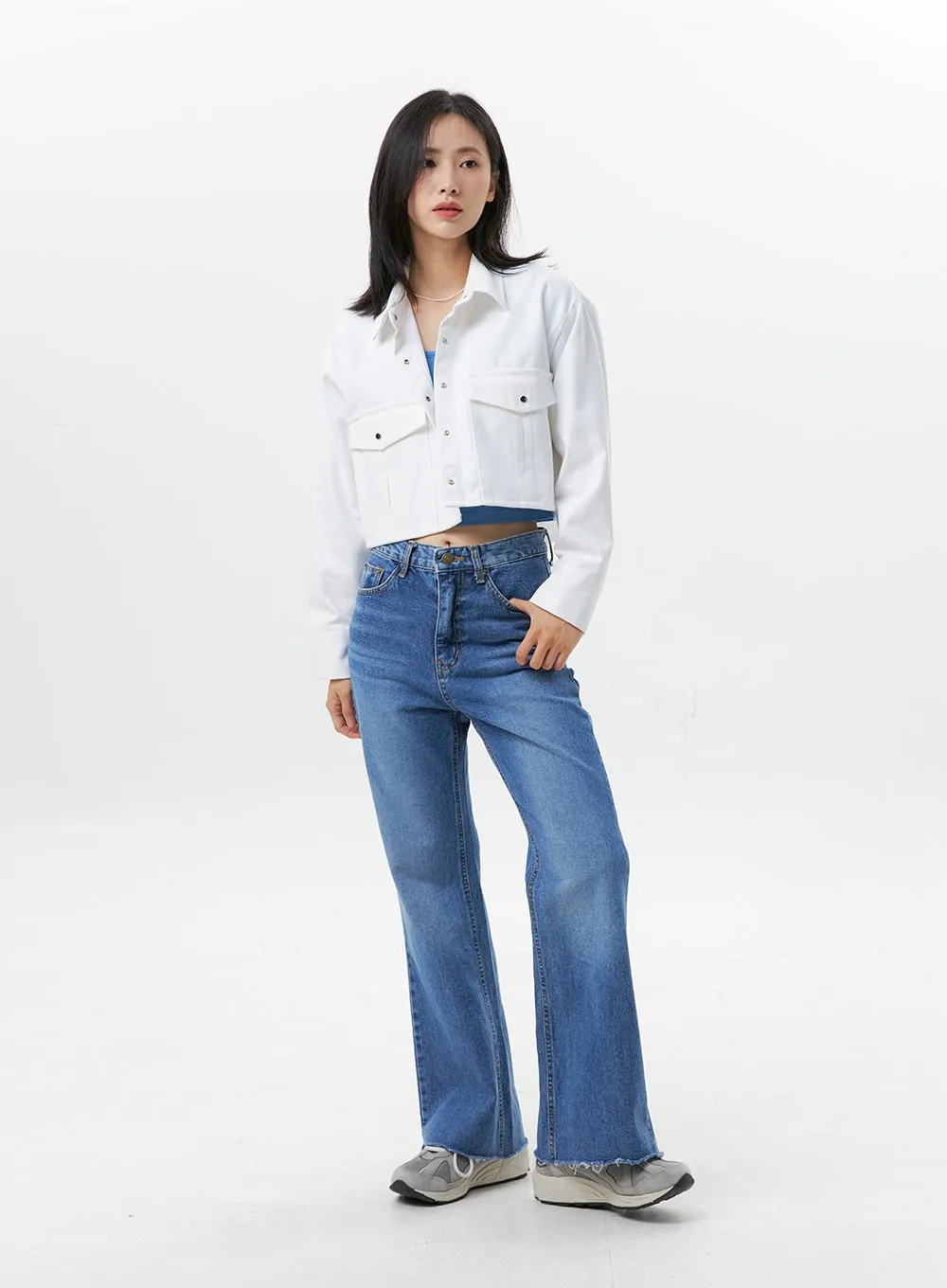 Straight-Leg Jeans OG318