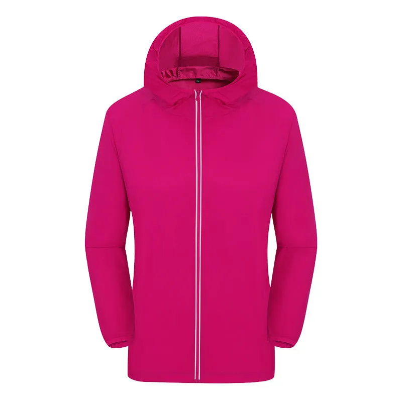 Sunscreen ultra-light hooded skin coat