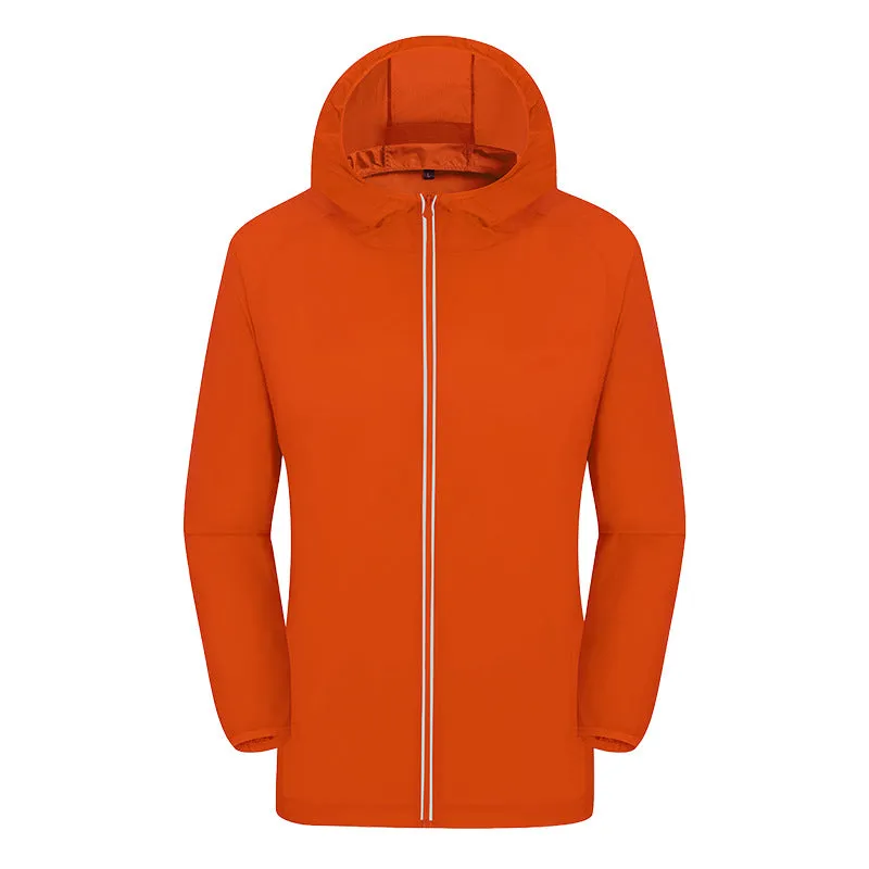 Sunscreen ultra-light hooded skin coat