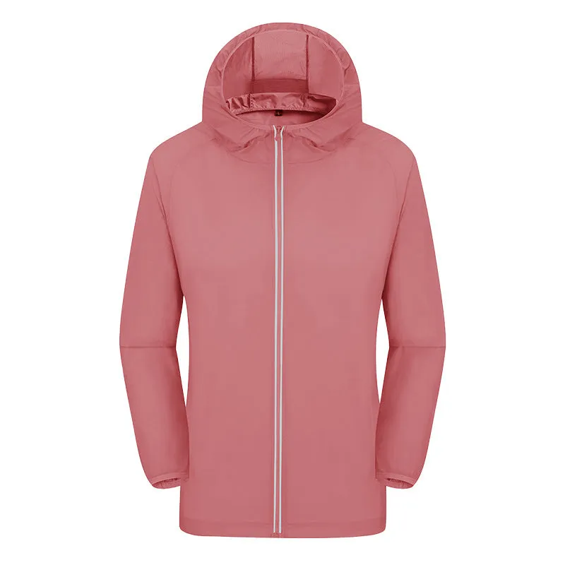 Sunscreen ultra-light hooded skin coat