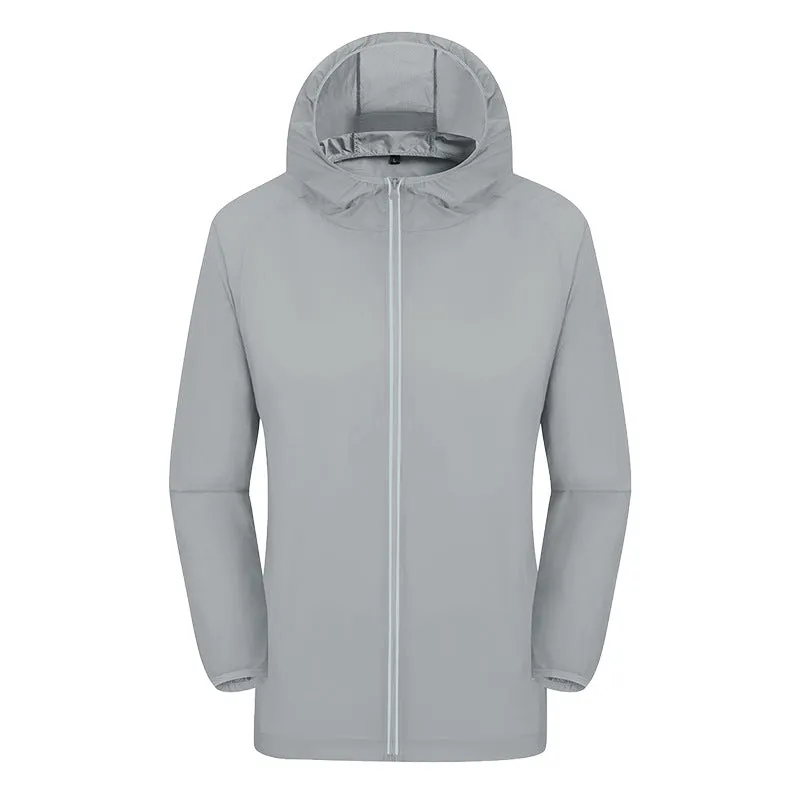 Sunscreen ultra-light hooded skin coat