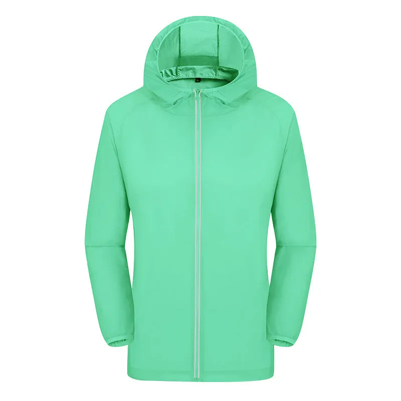 Sunscreen ultra-light hooded skin coat