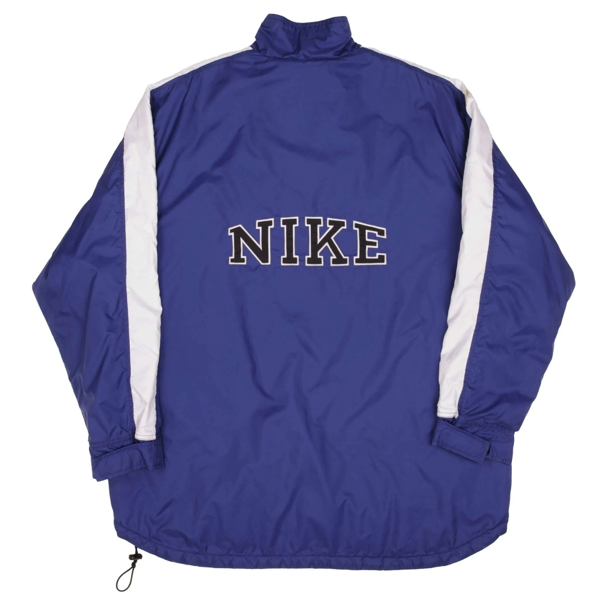 VINTAGE NIKE SPELLOUT SWOOSH WINDBREAKER JACKET 1990S SIZE XL