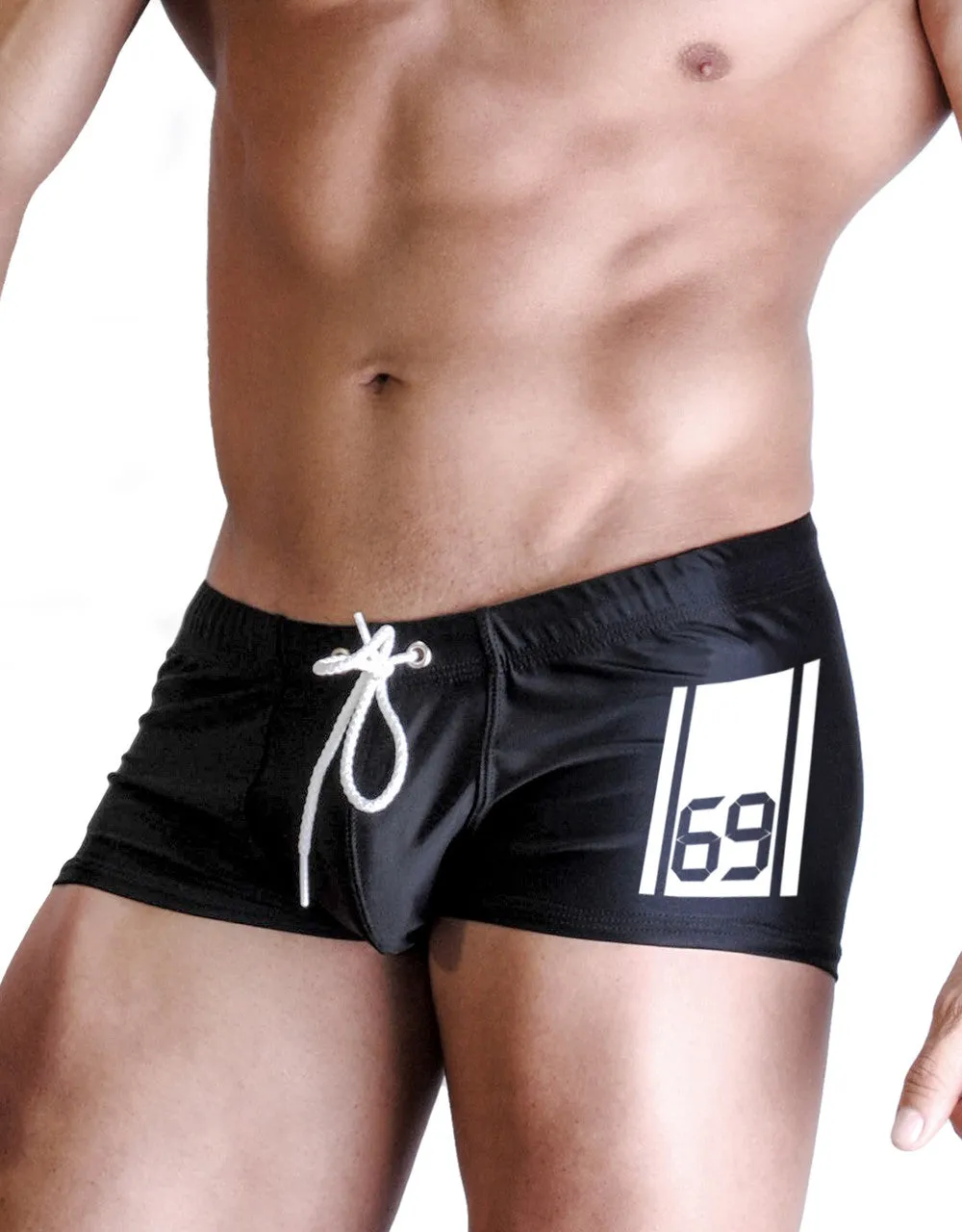 WildmanT "69" SQUARE CUT SWIM BLACK