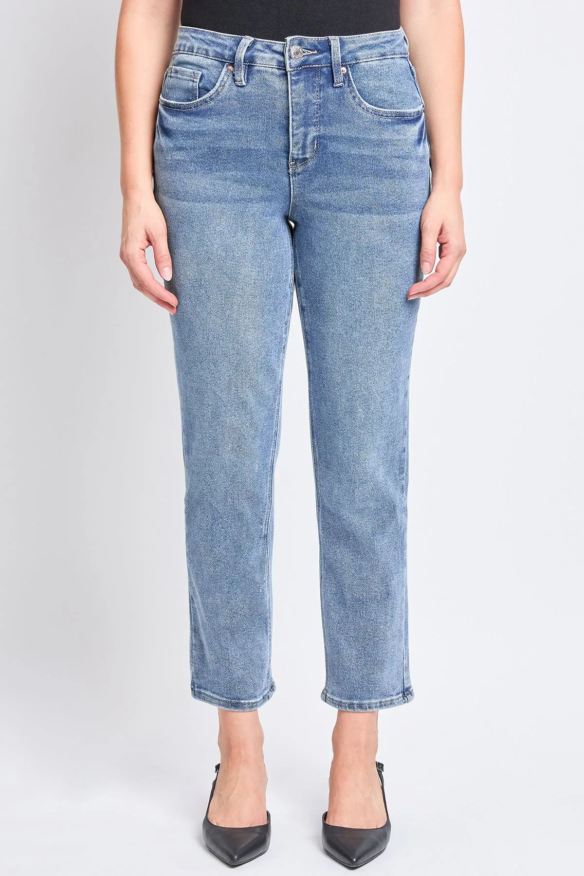 Women's High Rise Vintage Slim Straight Leg Jeans