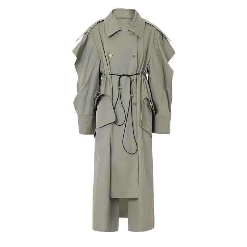 Women's Timeless Elegant Oversized Trench Coat